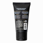 Rückseite der 4on Grip-Paste mit englischen Anwendungshinweisen für verbesserte Kontrolle und reduzierten Handschweiß.