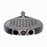 Seitenprofil des ACA Padel Atrium Schlägers, das die 38mm Rahmenstärke und die robuste Rahmenkonstruktion zeigt