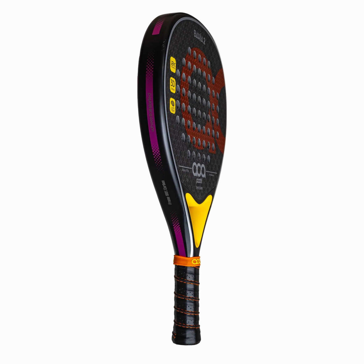 Seitliche Ansicht des ACA Padel BAHIA 2, welche die Textur hervorhebt