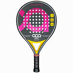 ACA Roqueta 2 Padelschläger in der Frontalansicht. Schlägerfläche und Design des Padel Rackets.