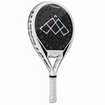 Stealth Padel Aurora Padelschläger Seitenansicht – EVA-Kern und Rückseite mit Noppen-Textur